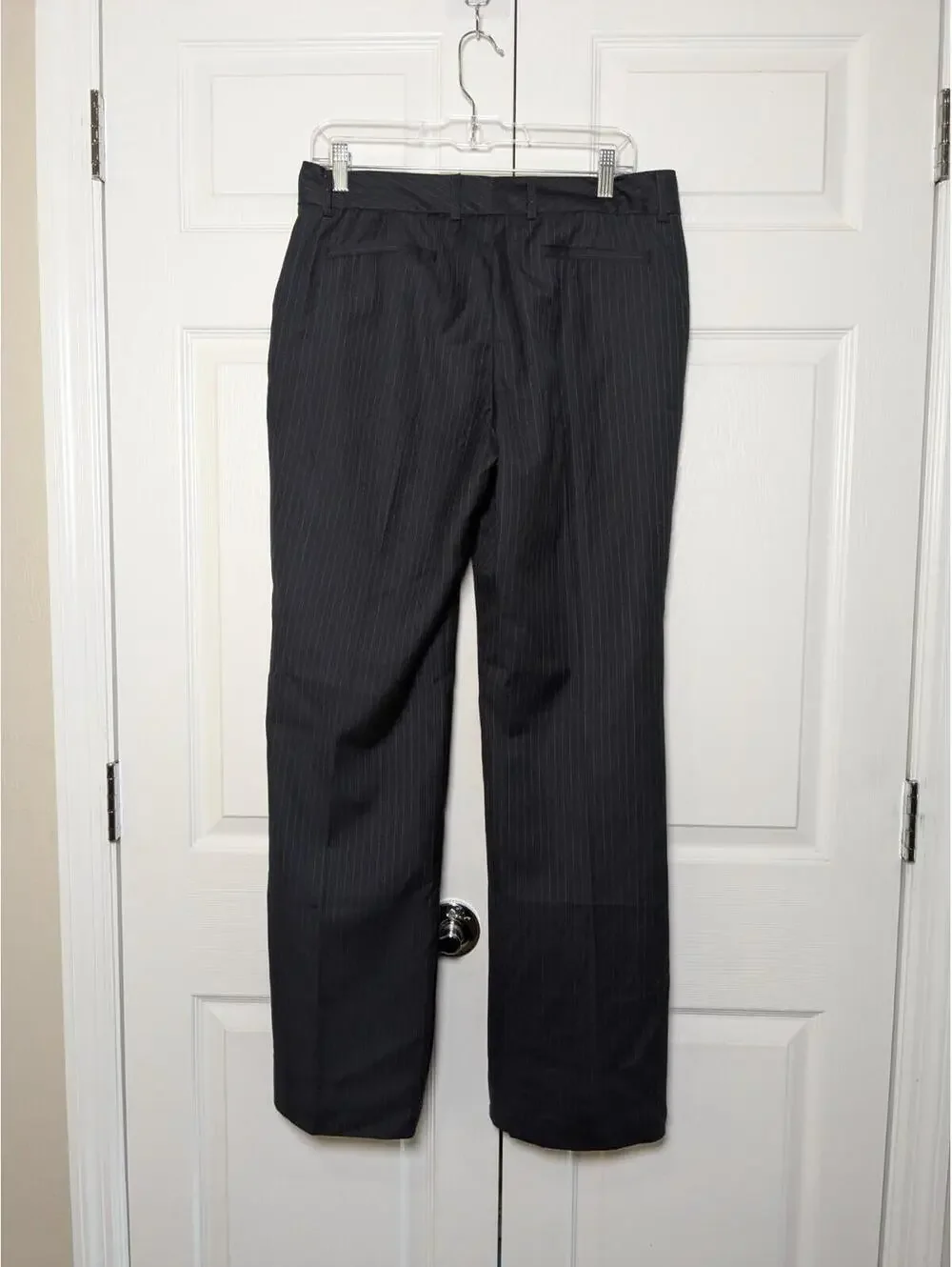 Anne Klein Women’s Pinstripe Wide-Leg Suit Pants, Size 8 - Picture 5 of 9